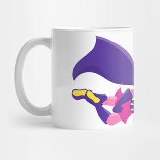 African American Girl, Cape, Superhero Girl Mug